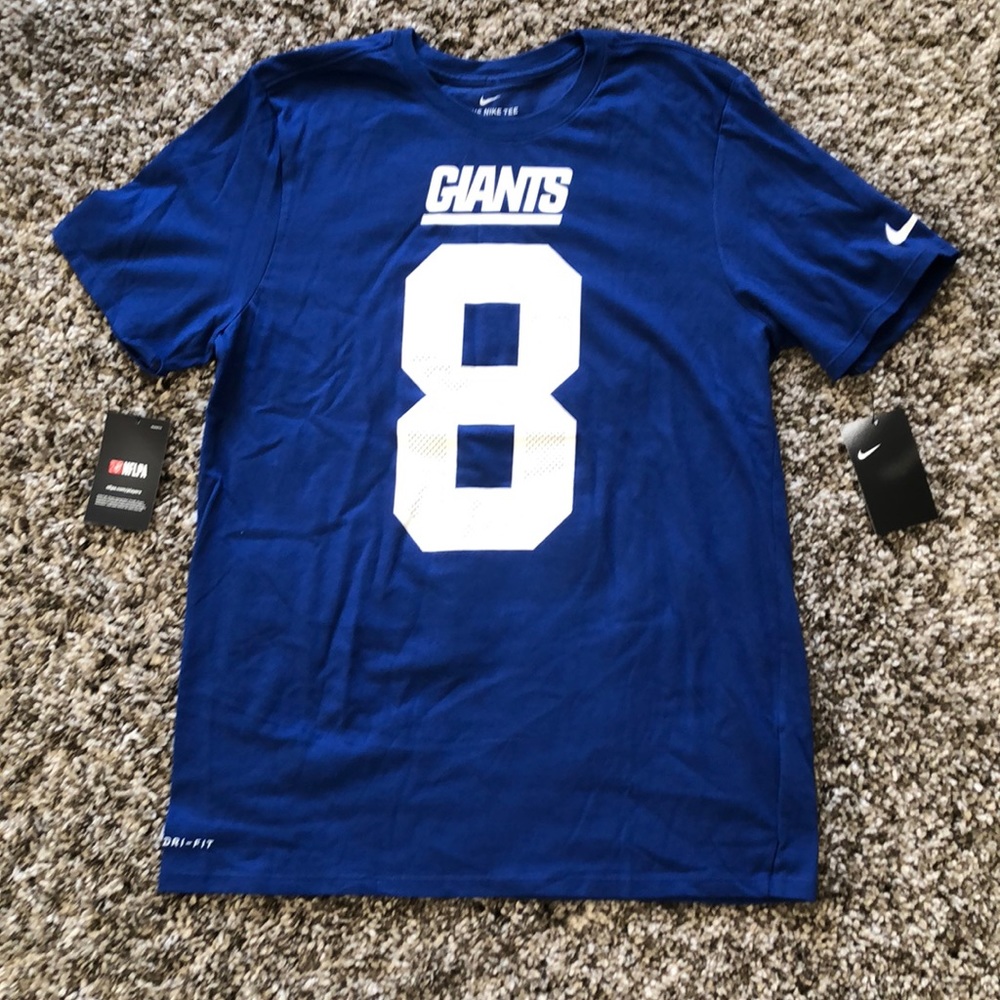 Daniel Jones player name shirt